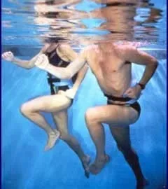 People Doing Aquatherapy In Pool
